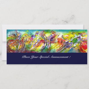Faire-part CARNAVAL ITALIEN Masquerade bal, danse et musique