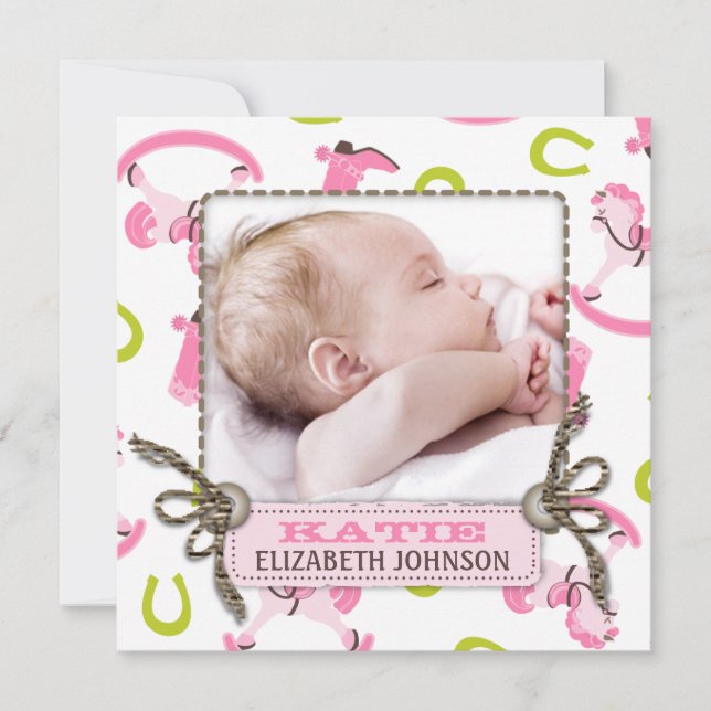 Faire-part Carré (Devant)