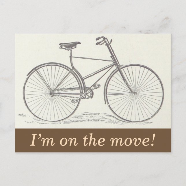 Faire-part Carte postale ancienne et classique de nouvelle ma (Devant)