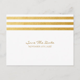 Faire-part Carte postale d'annonce de date de sauvegarde à ra