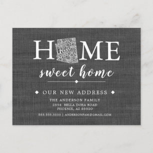 Faire-part Carte postale d'annonce de déménagement en Arizona