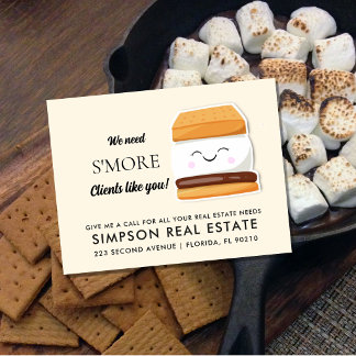 Faire-part Carte postale d'annonce de S’more Clients Real Est