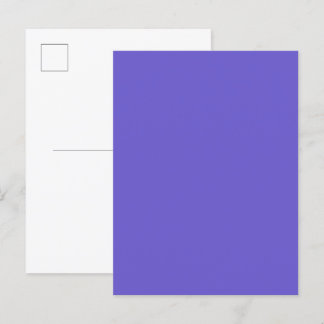 Faire-part Carte postale d'annonce personnalisée bleu ardoise