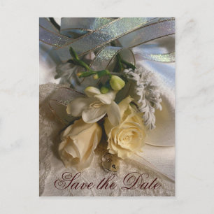Faire-part Carte postale de mariage Save the Date