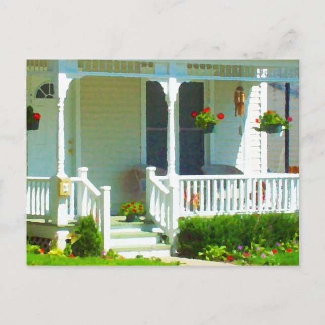 Faire-part Carte postale de nouvelle adresse (Devant)