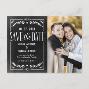 Faire-part Carte postale de sauvegarde de date de amour magni