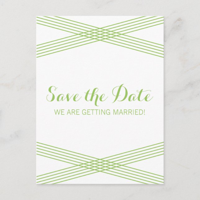 Faire-part Carte postale de sauvegarde de date de mariage mod (Devant)