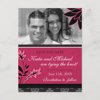 Faire-part Carte postale de sauvegarde de la date