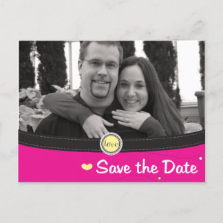 Faire-part Carte postale de sauvegarde de la date