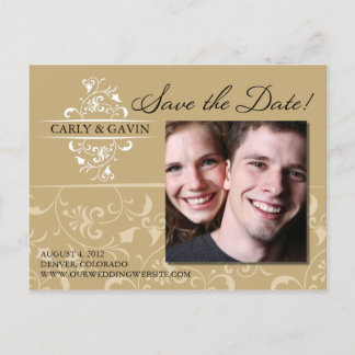 Faire-part Carte postale de sauvegarde de photo