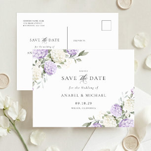 Faire-part Carte postale d'invitation de sauvegarde de date d