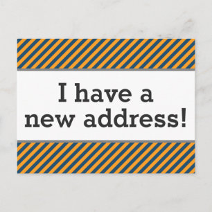 Faire-part Carte postale élégante et respectable pour une nou