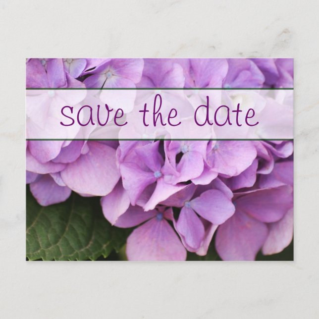 Faire-part Carte postale ~ enregistrer la date (Devant)