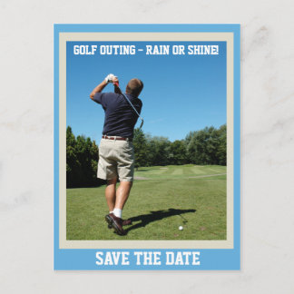 Faire-part Carte postale Golf Outing