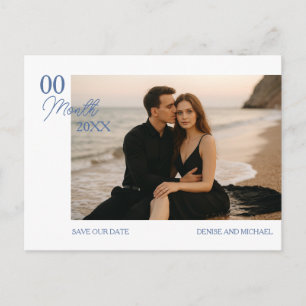 Faire-part Carte postale personnalisée avec photo pour annonc