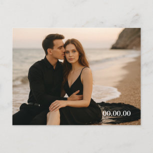 Faire-part Carte postale personnalisée avec photo pour annonc