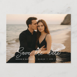 Faire-part Carte postale personnalisée avec photo pour annonc