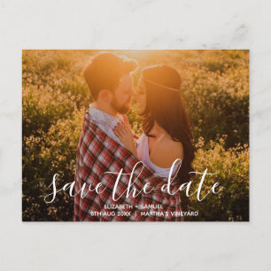 Faire-part Carte postale personnalisée pour annoncer la date