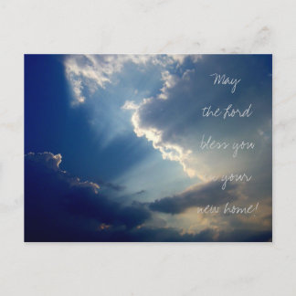 Faire-part carte postale photo 'Rayons d'espoir'