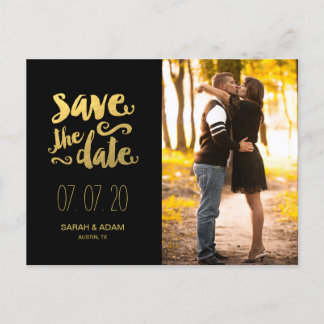 Faire-part Carte postale pour annoncer une date | Carte posta