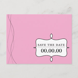 Faire-part Carte postale pour sauvegarder la date