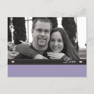 Faire-part Carte postale pour sauvegarder la date