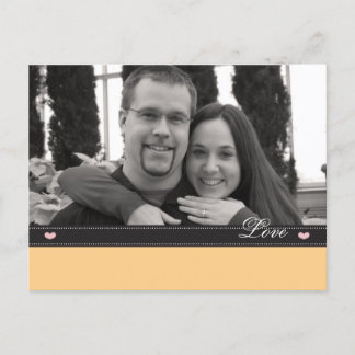 Faire-part Carte postale pour sauvegarder la date