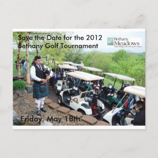 Faire-part Carte postale pour sauver la date du tournoi de go