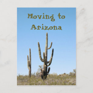 Faire-part Carte postale pour un départ en Arizona