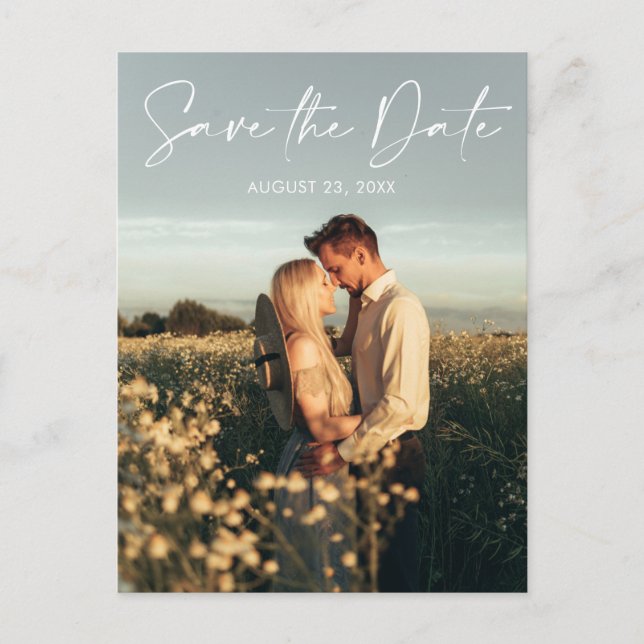 Faire-part Carte postale "Sauver la date" de la Côte d'Amalfi (Devant)