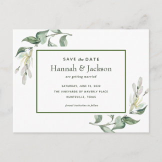 Faire-part Carte postale *Waverly Place* Enregistrez la date