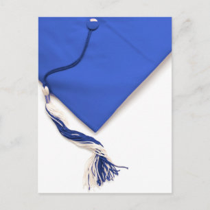 Faire-part Casquette bleue et carte postale Tassel