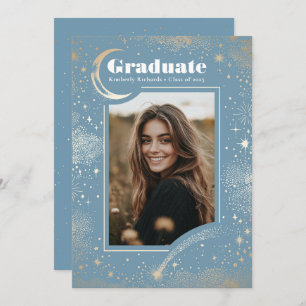 Faire-part Celestial Modern Graduate Photo Graduate