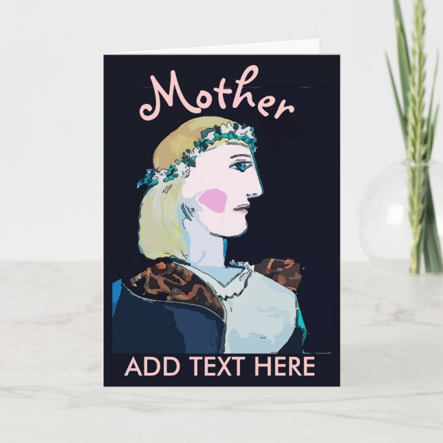 Faire-part Celtic Woman Cards, ajouter du texte d'édition, (Devant)