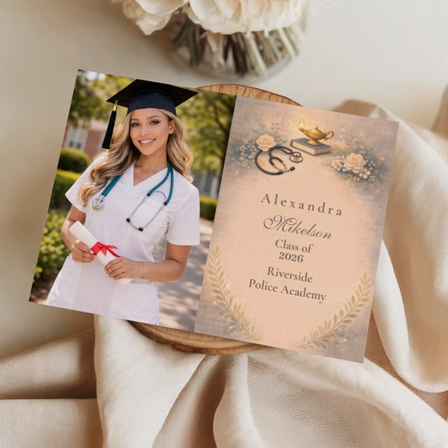 Faire-part Cérémonie de remise des épingles de fin d'études d (Créateur téléchargé)