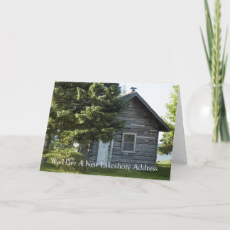 Faire-part Changement d'adresse : Adresse Lakeshore