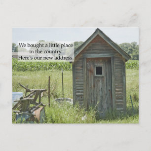 Faire-part Changement d'adresse Carte postale : Pays d'origin