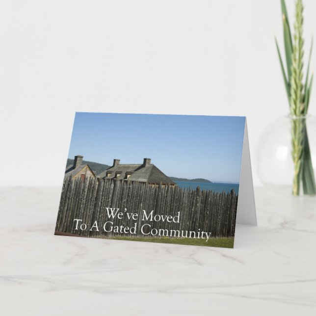 Faire-part Changement d'adresse : Communauté attirée (Devant)