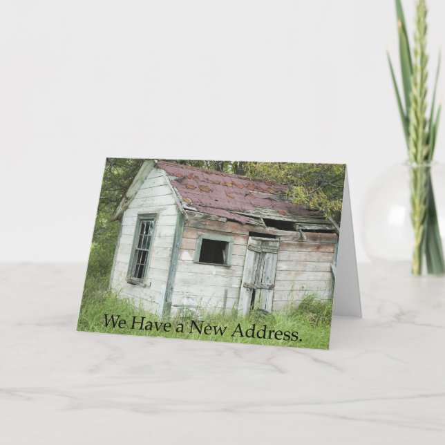 Faire-part Changement d'adresse : Grand emplacement (Devant)