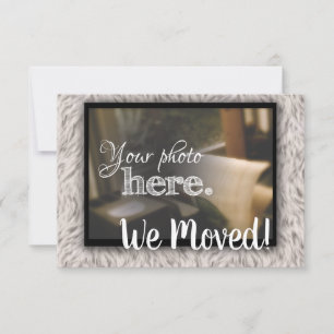 Faire-part Changement d'adresse Nous avons déménagé Bénédicti