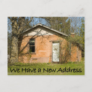 Faire-part Changer d'adresse amusant Carte postale #31