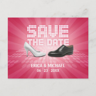 Faire-part Chaussures mariage - Enregistrer la carte postale