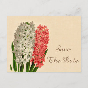 Faire-part Chic Vintage Hyacinthes 35e Anniversair