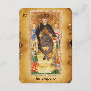 FAIRE-PART CIOTS DE RENAISSANCE ANTIQUE 4 / L'EMPEREUR