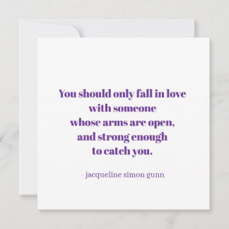 Faire-part Citation d'amour