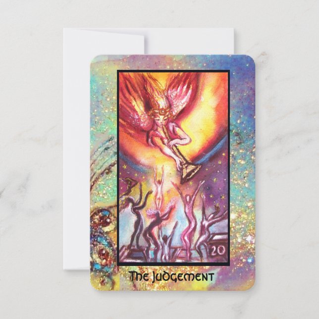 FAIRE-PART CITOYENS DES OMBRES PERDUES / LE JUGEMENT (Devant)