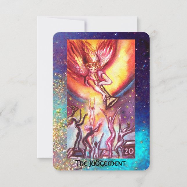 Faire-part CITOYENS DES OMBRES PERDUES / LE JUGEMENT Pearl (Devant)