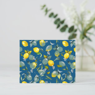 Faire-part citrons aquarelle 29