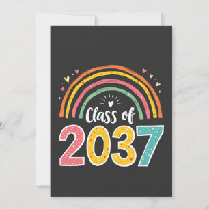 Faire-part Classe De 2037 École De Graduation De La Maternell
