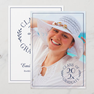 Faire-part Classe de photographie de grade supérieur Typograp